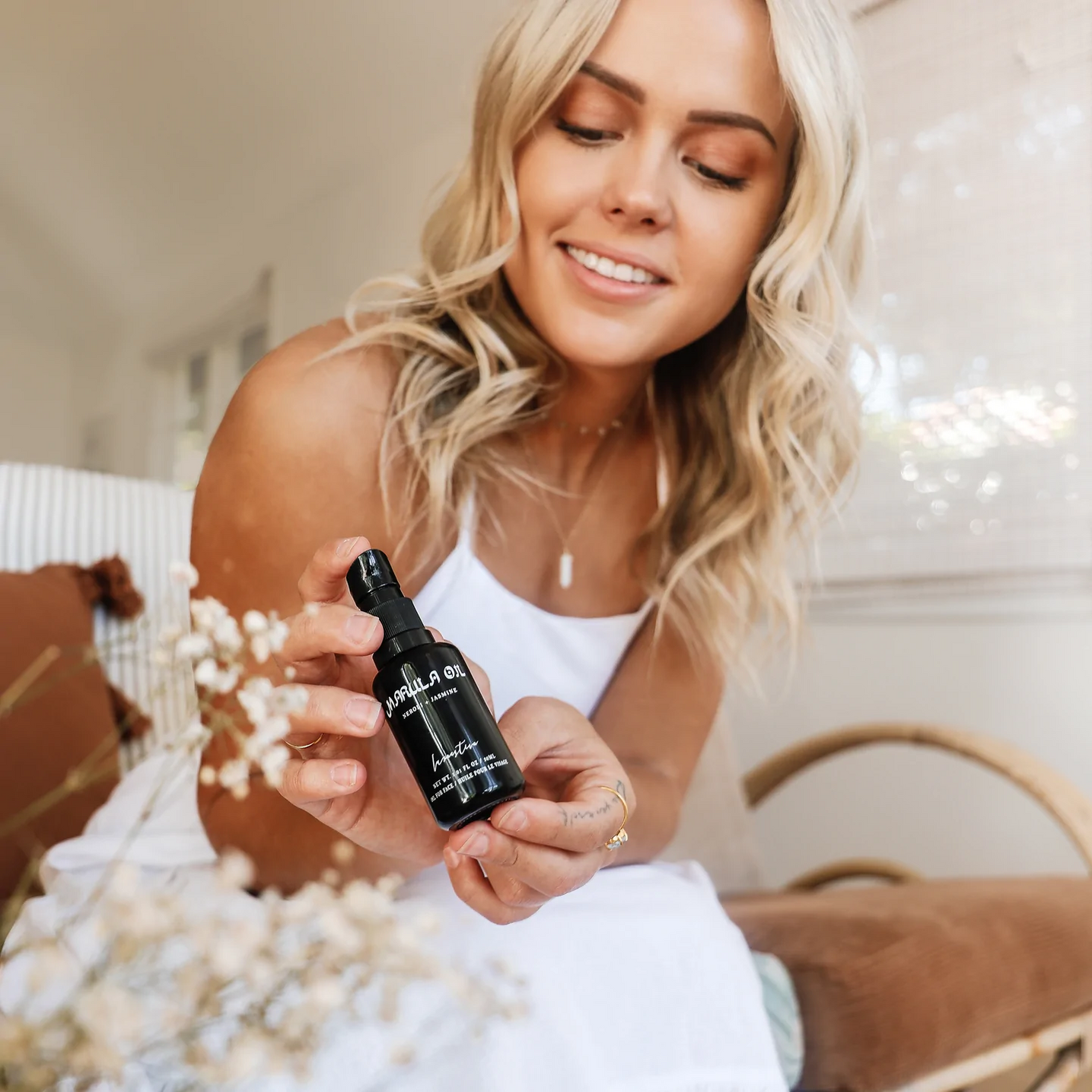 Marula with Neroli + Jasmine Sambac Face Oil Lux Aestiva