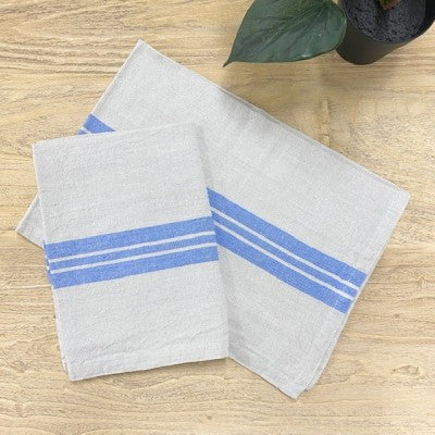 Blue Stripe Tea Towel