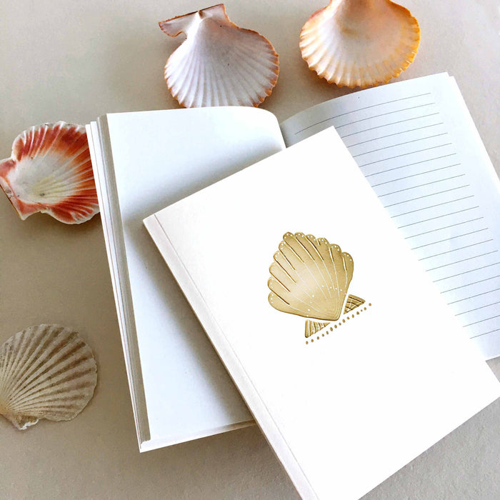 Seashell Notebook