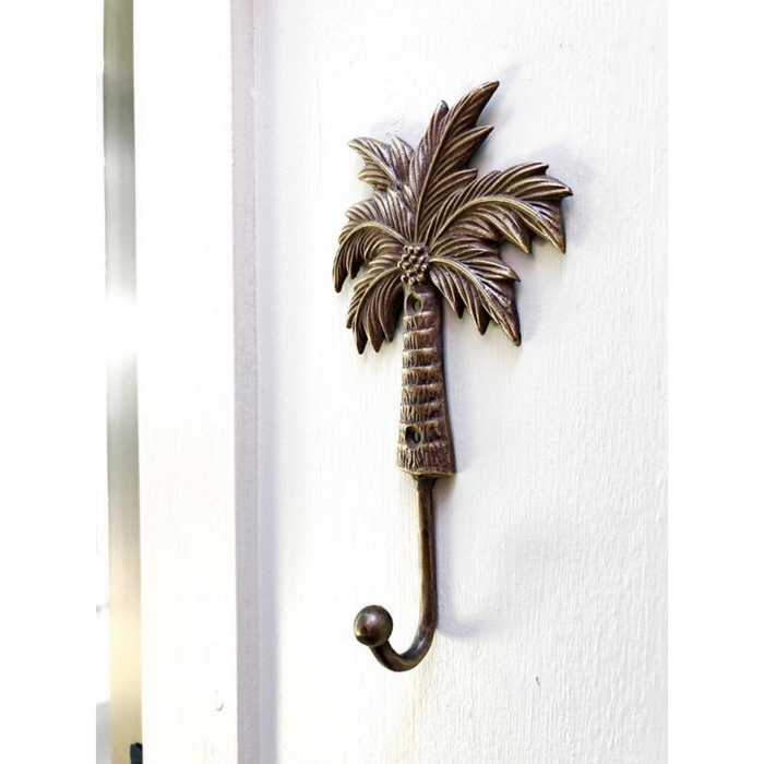 Brass Coconut Palm Hook - Large