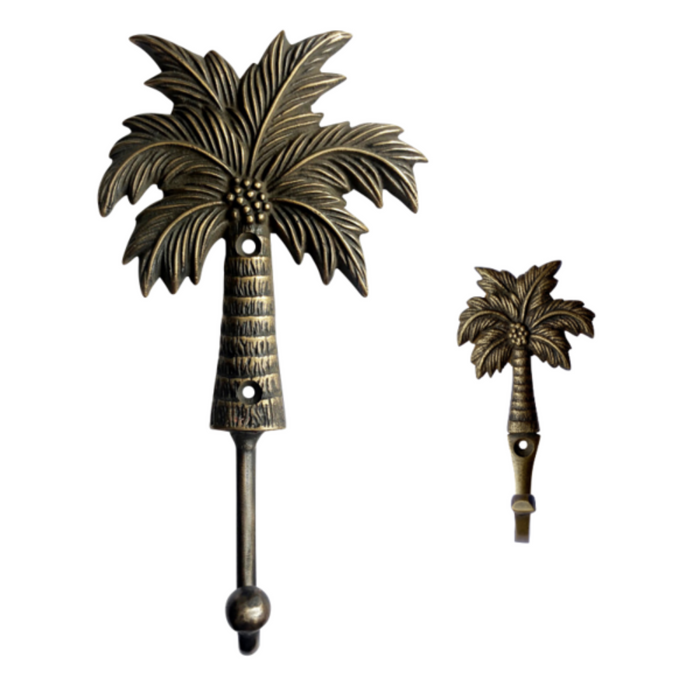 Brass Coconut Palm Hook - Small