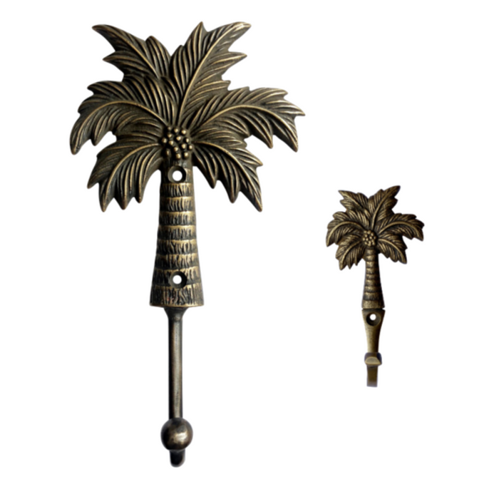 Brass Coconut Palm Hook - Large