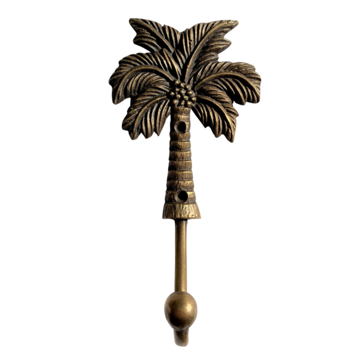 Brass Coconut Palm Hook - Small