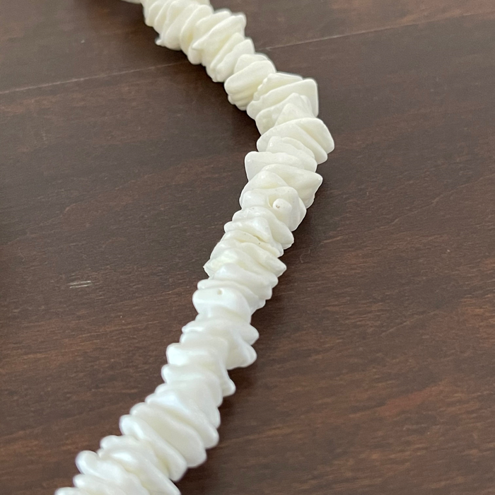 Natural puka discount shell necklace
