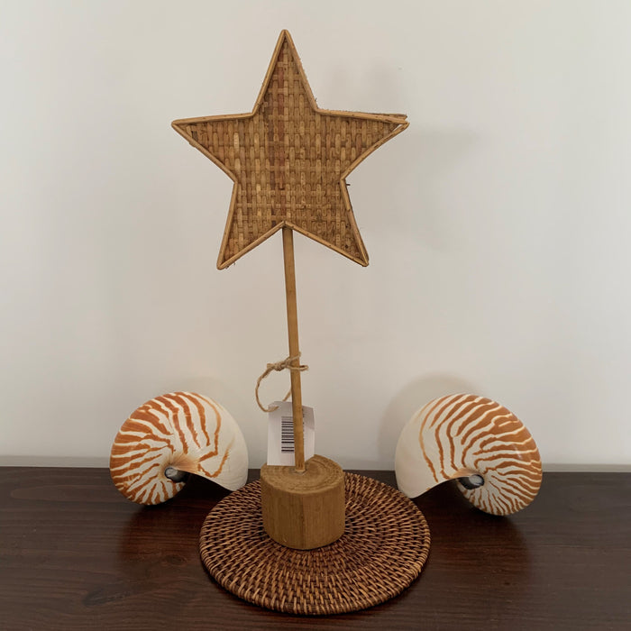 Weave Star on Stand