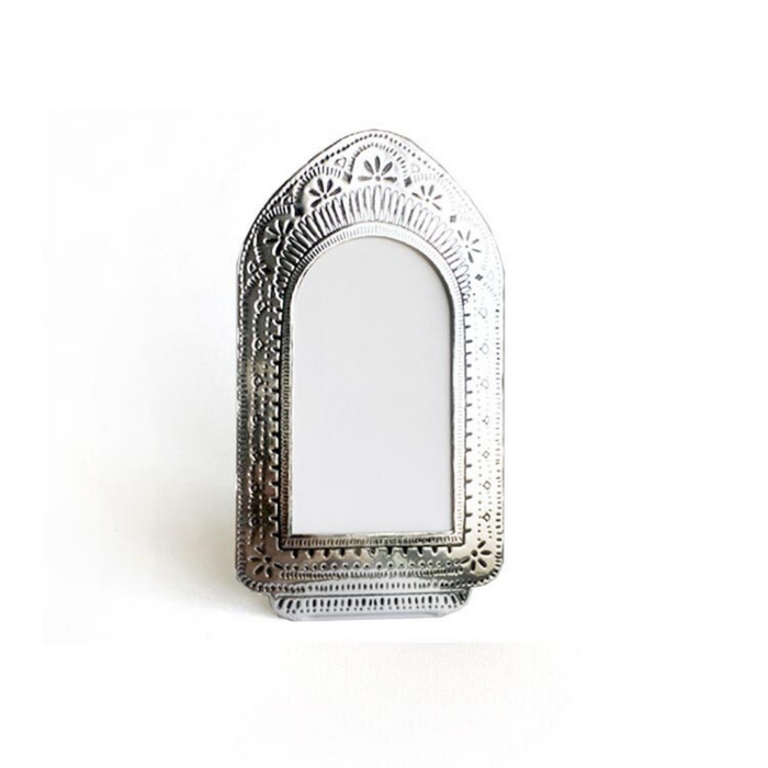 Faux Tin Tall Silver Frame