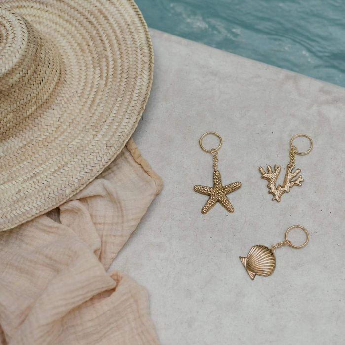 Starfish Keyring