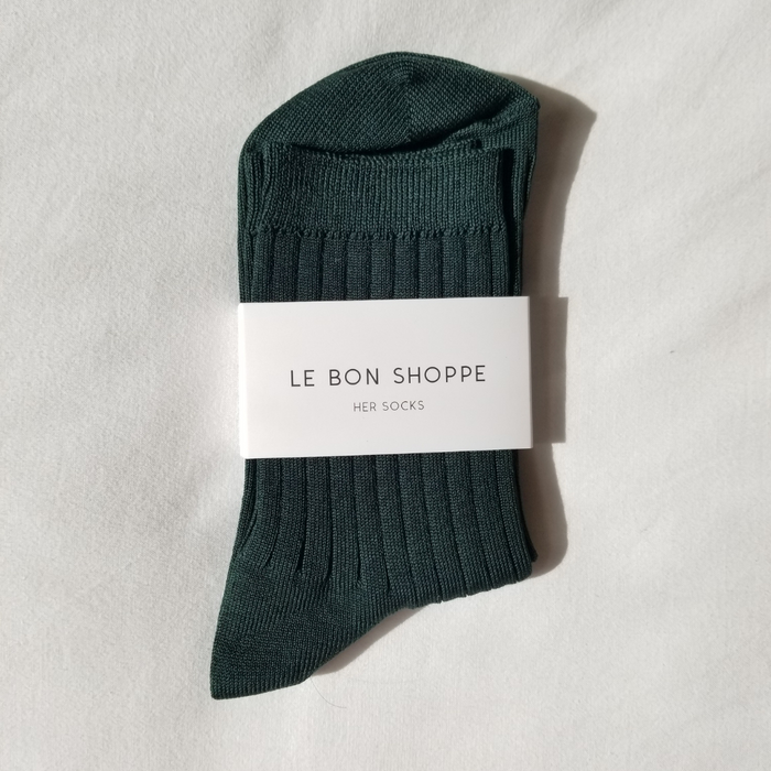 Le Bon Her Socks - Peacock