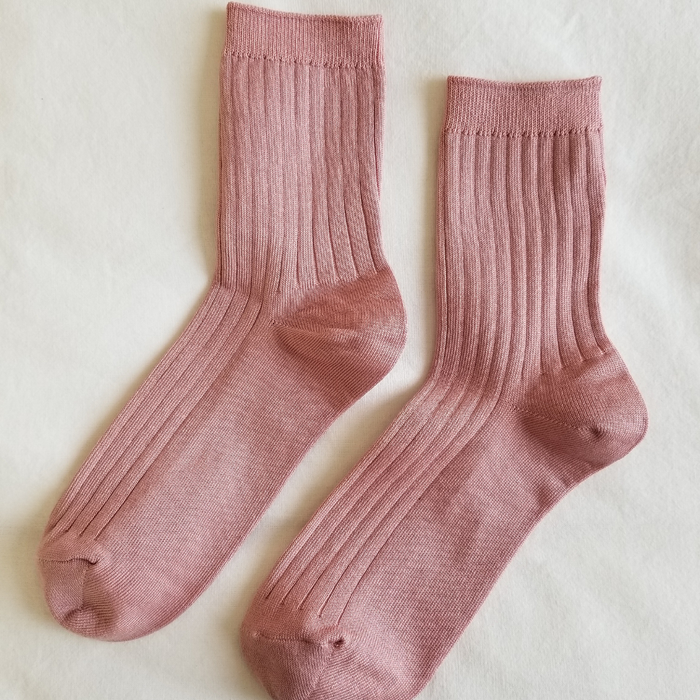 Le Bon Her Socks - Desert Rose