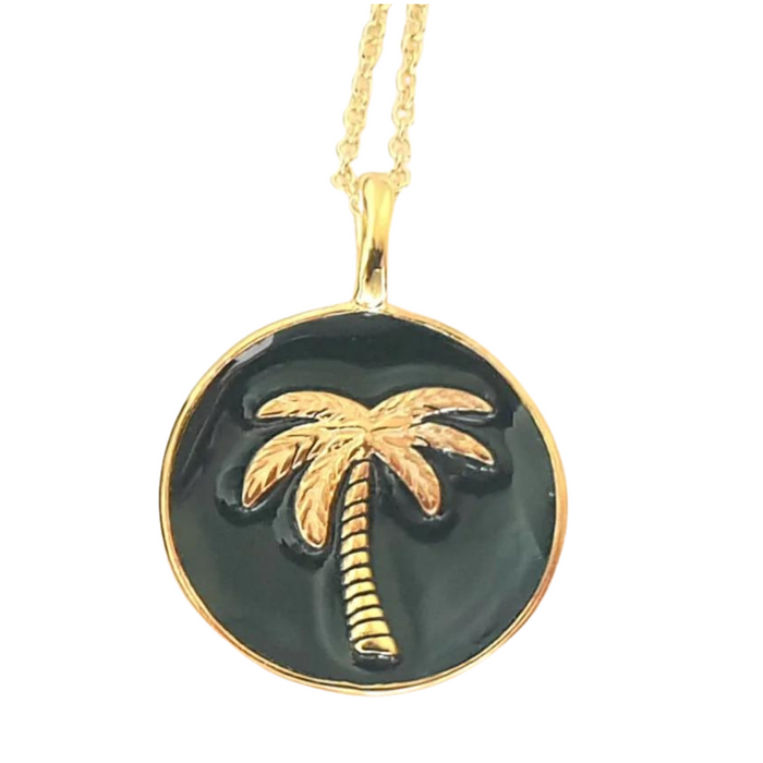 Black Baby Costa Rica Pendant + Necklace