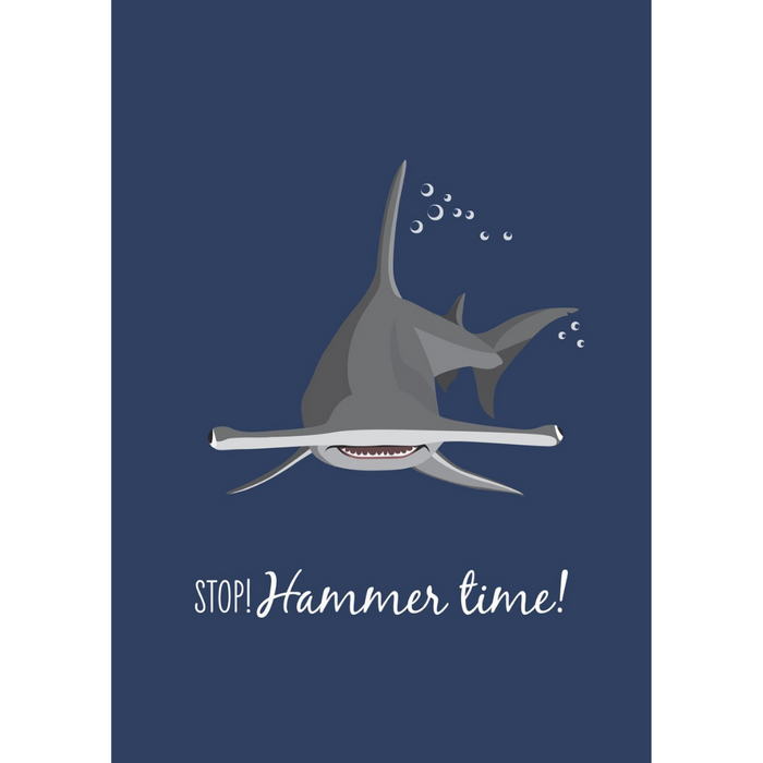 Hammerhead Shark Card