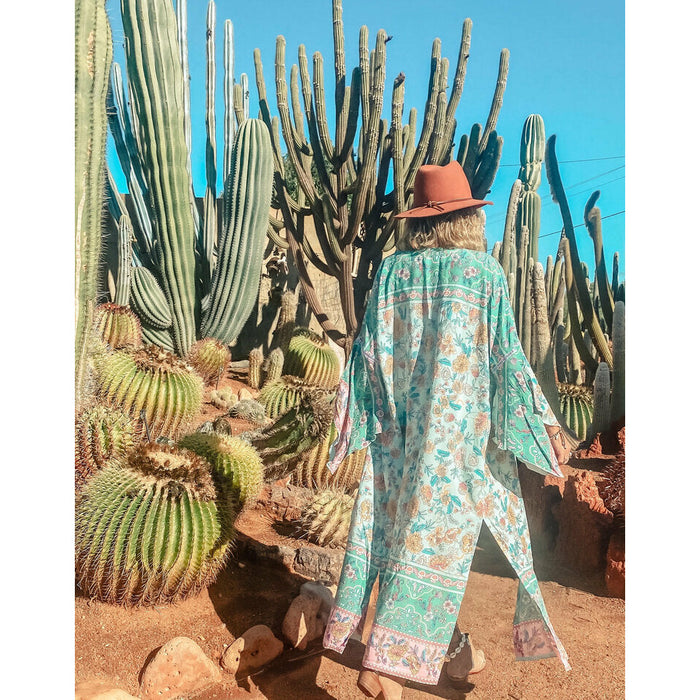 Dreamweaver Kimono - Wildflower Topaz
