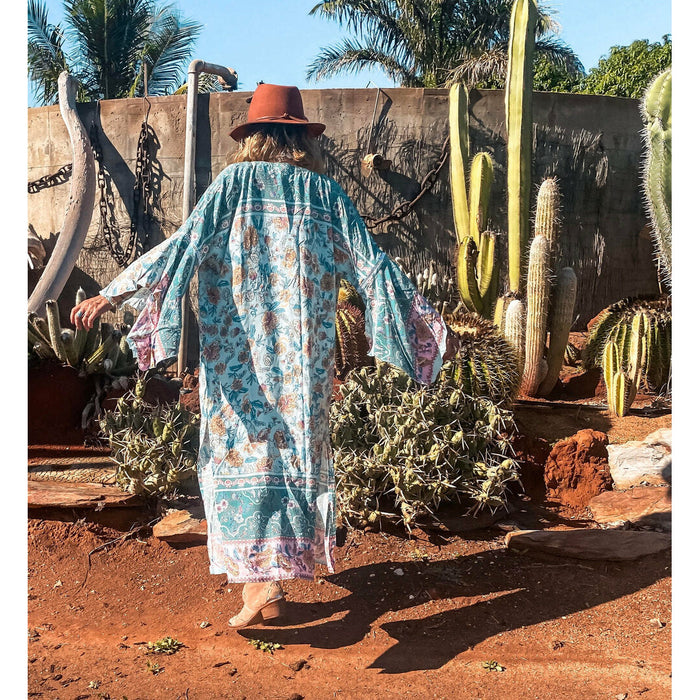 Dreamweaver Kimono - Wildflower Topaz