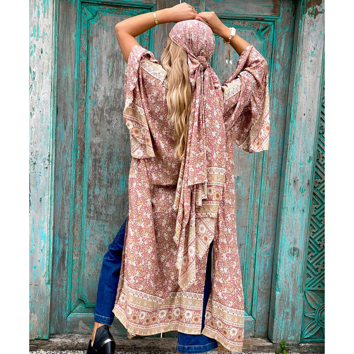 Dreamweaver Kimono - Jaipur Pink