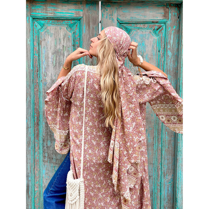 Dreamweaver Kimono - Jaipur Pink