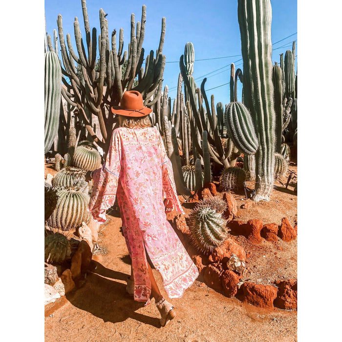Dreamweaver Kimono - Wildflower Pink