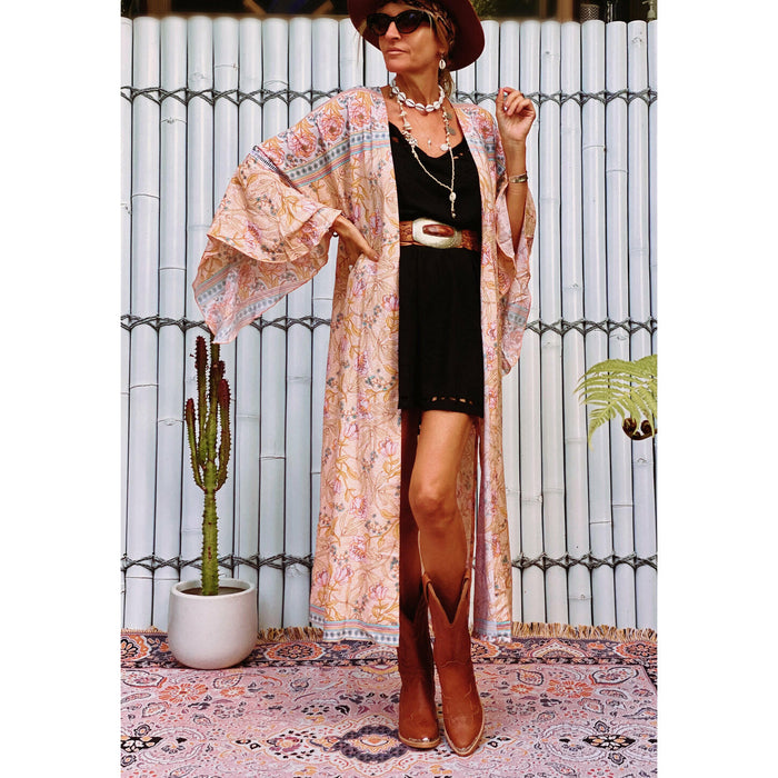 Dreamweaver Kimono - Tiger Lily