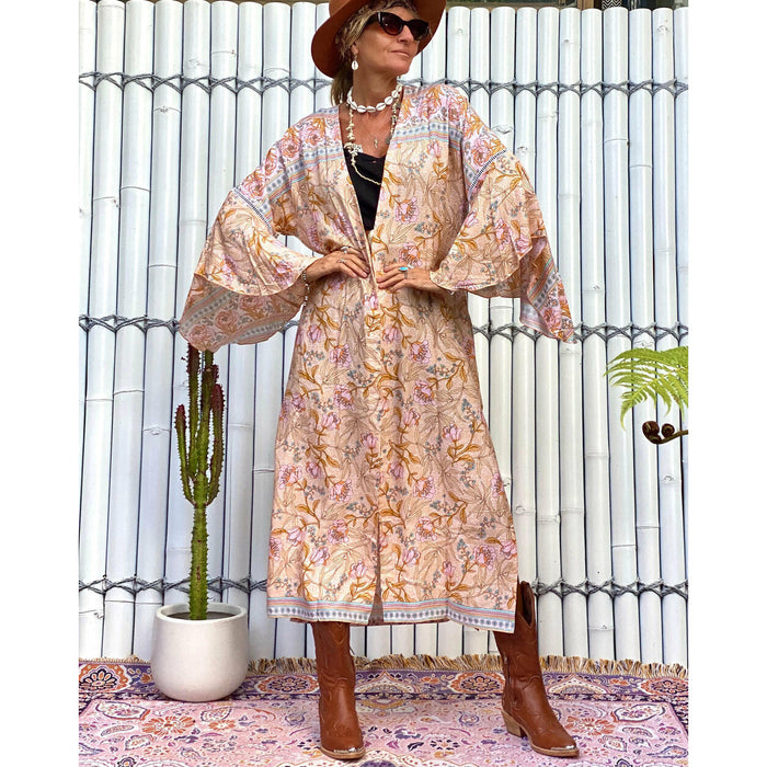 Dreamweaver Kimono - Tiger Lily